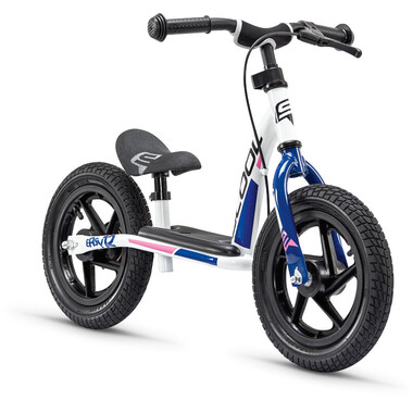 Bici sin pedales S'COOL PEDEX EASY 12" Blanco/Azul 2021 0